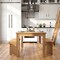 Flash Furniture Rectangle 38 in W, 60 in L, 30 in H, Pine Wood, Pinus Glabra, Light Natural XA-F-60X38-LN-GG - alternate 8